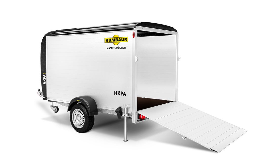 Remorque fourgon Humbaur 1500 kg