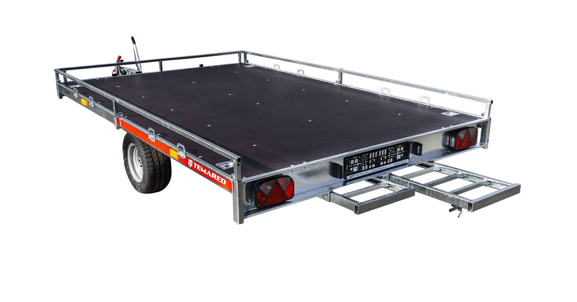 Remorque Temared pour le transport de quads d'un PTAC de 1500 kg – Image 4