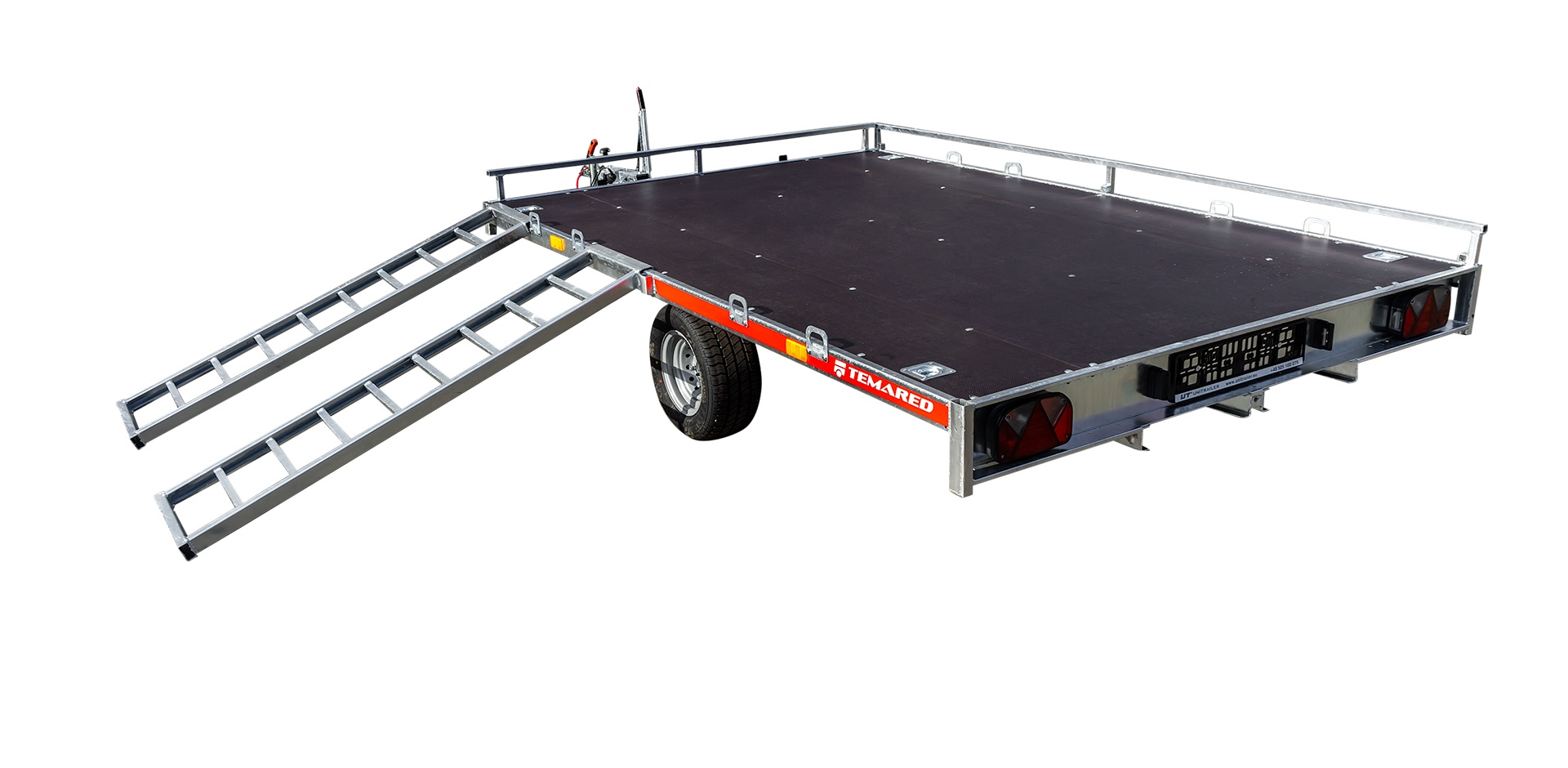 Remorque Temared pour le transport de quads d'un PTAC de 1500 kg – Image 5