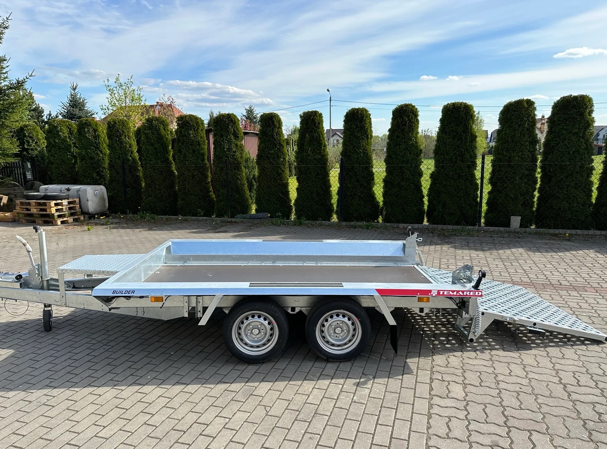 Remorque Temared Builder 3015 avec un PTAC de 3 000 kg – Image 3