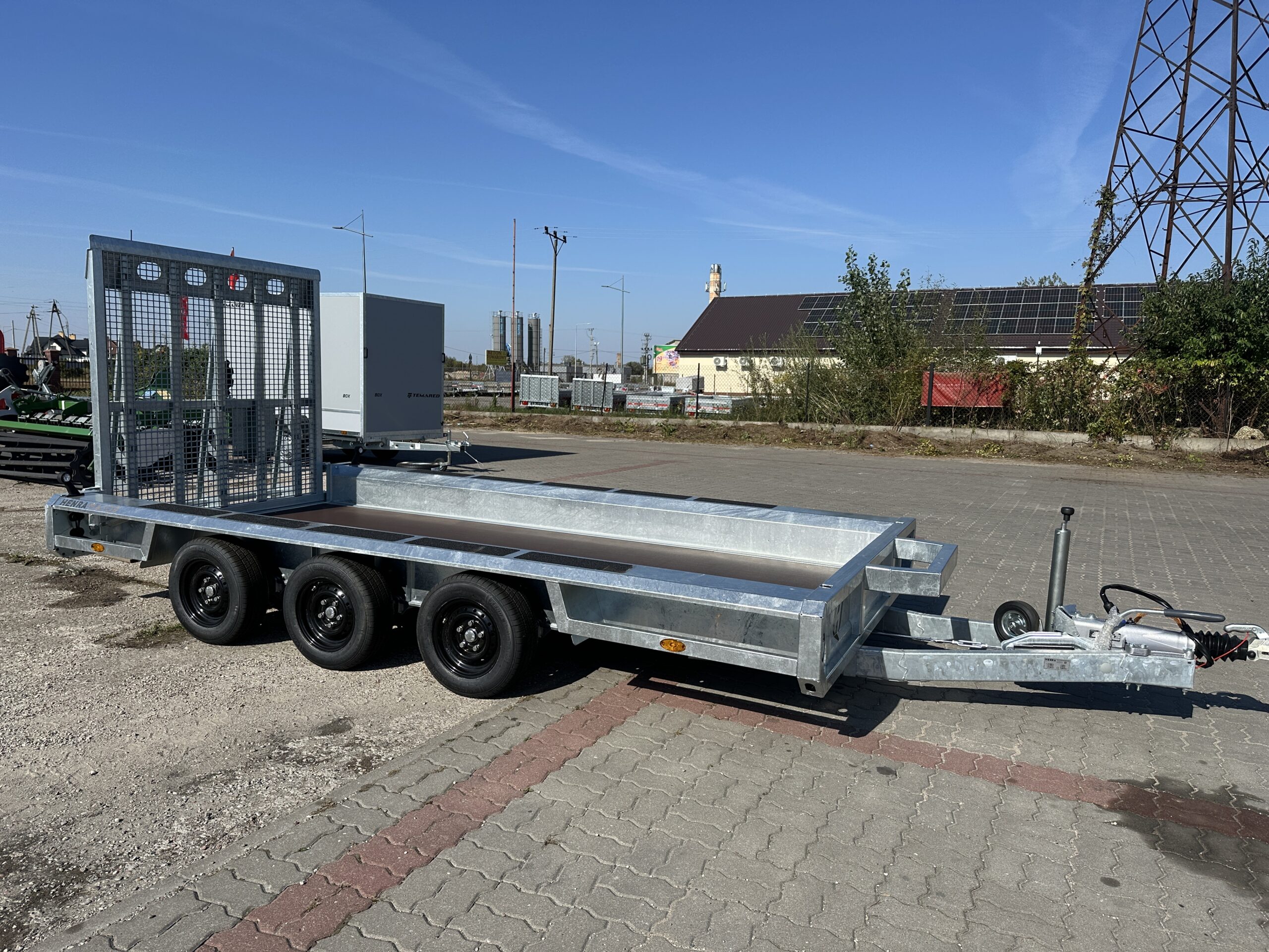 Remorque Henra MACHINENTRANSPORTER 403 X 170 – Image 2