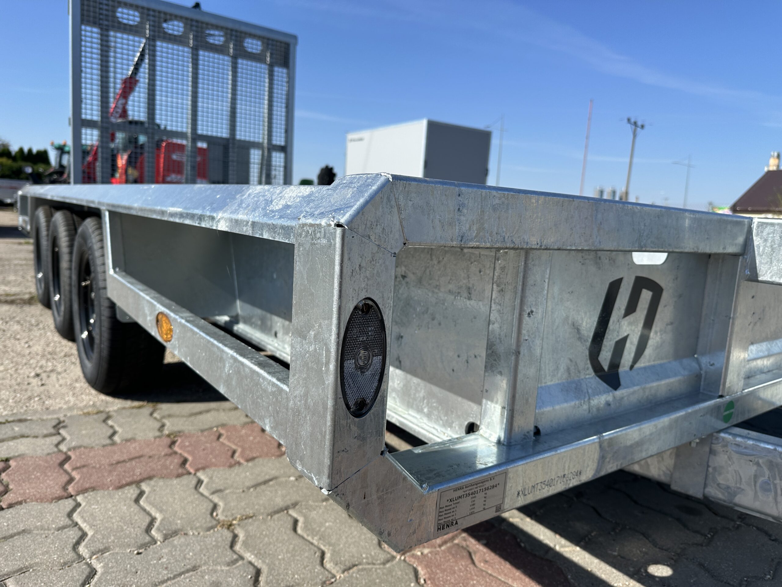 Remorque Henra MACHINENTRANSPORTER 403 X 170 – Image 6