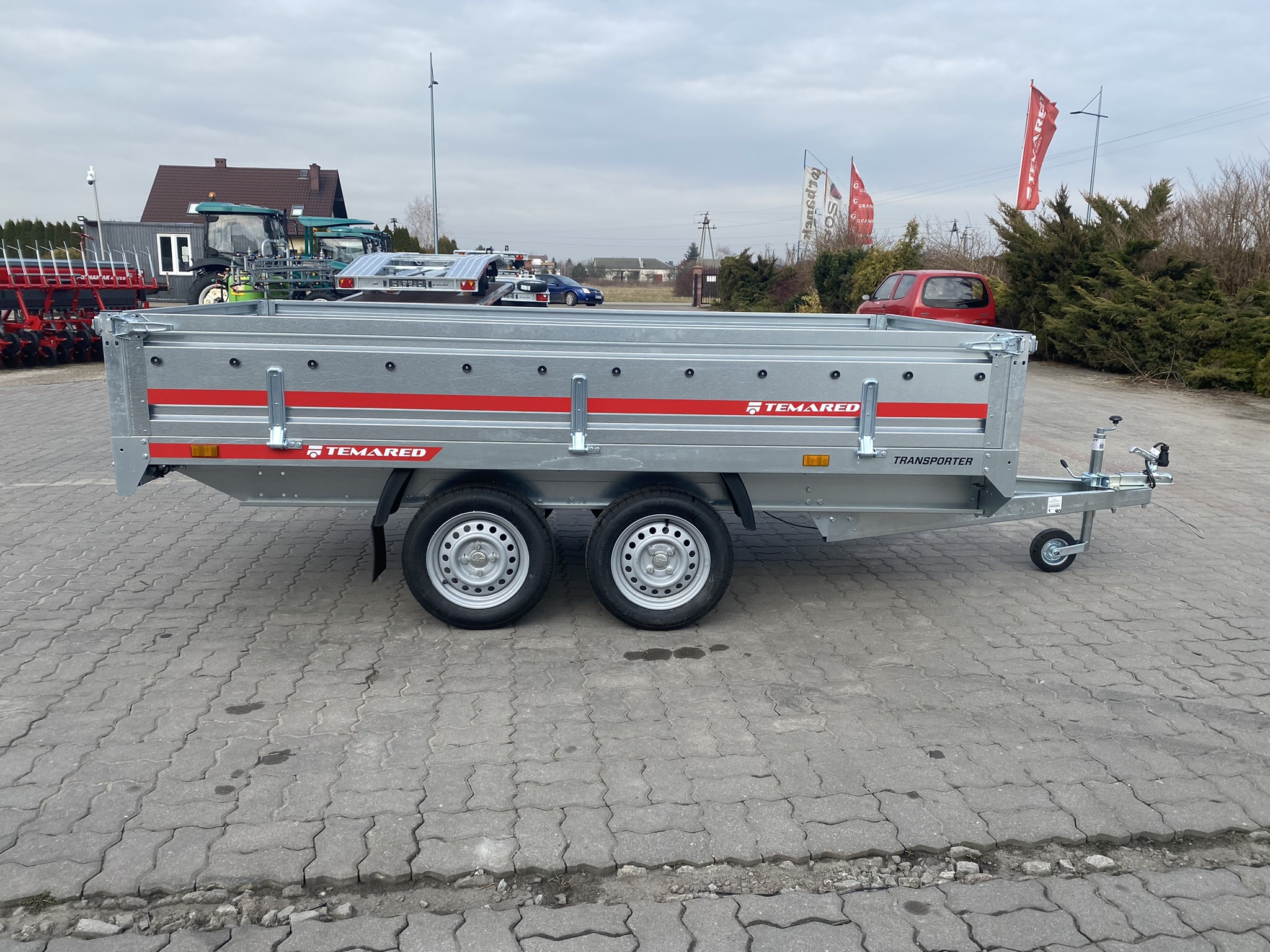Remorque à deux essieux Temared 750 kg – Image 6