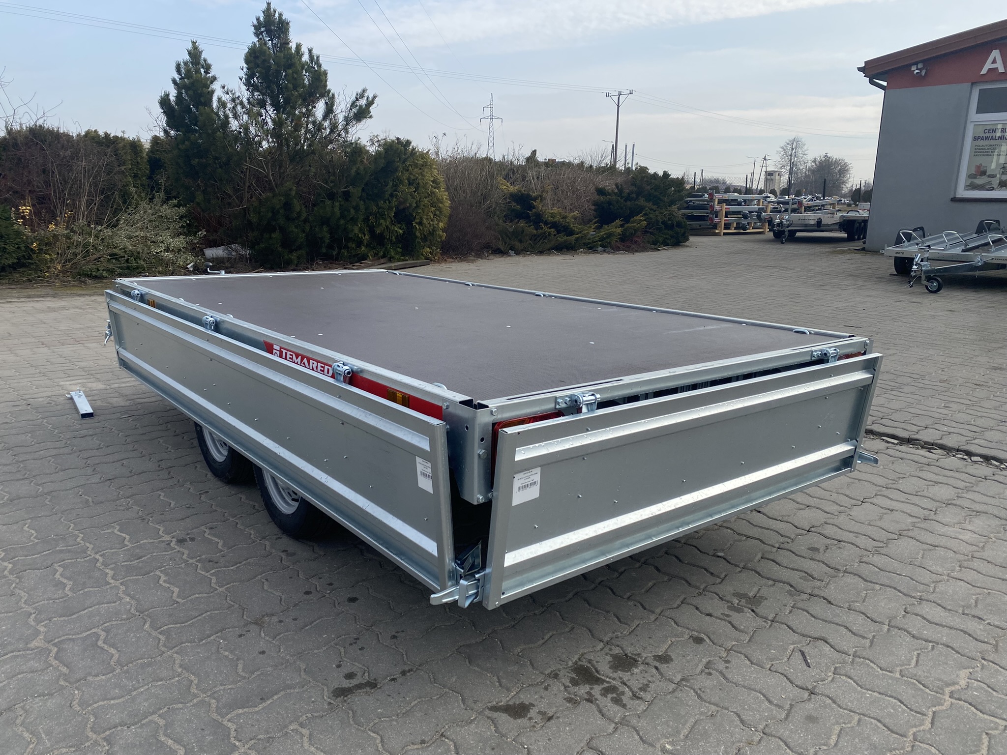 Remorque à deux essieux Temared 750 kg – Image 11