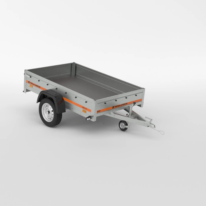 Remorque voiture légère 201 x 126 DMC 750 kg ECO 2012 – Image 2