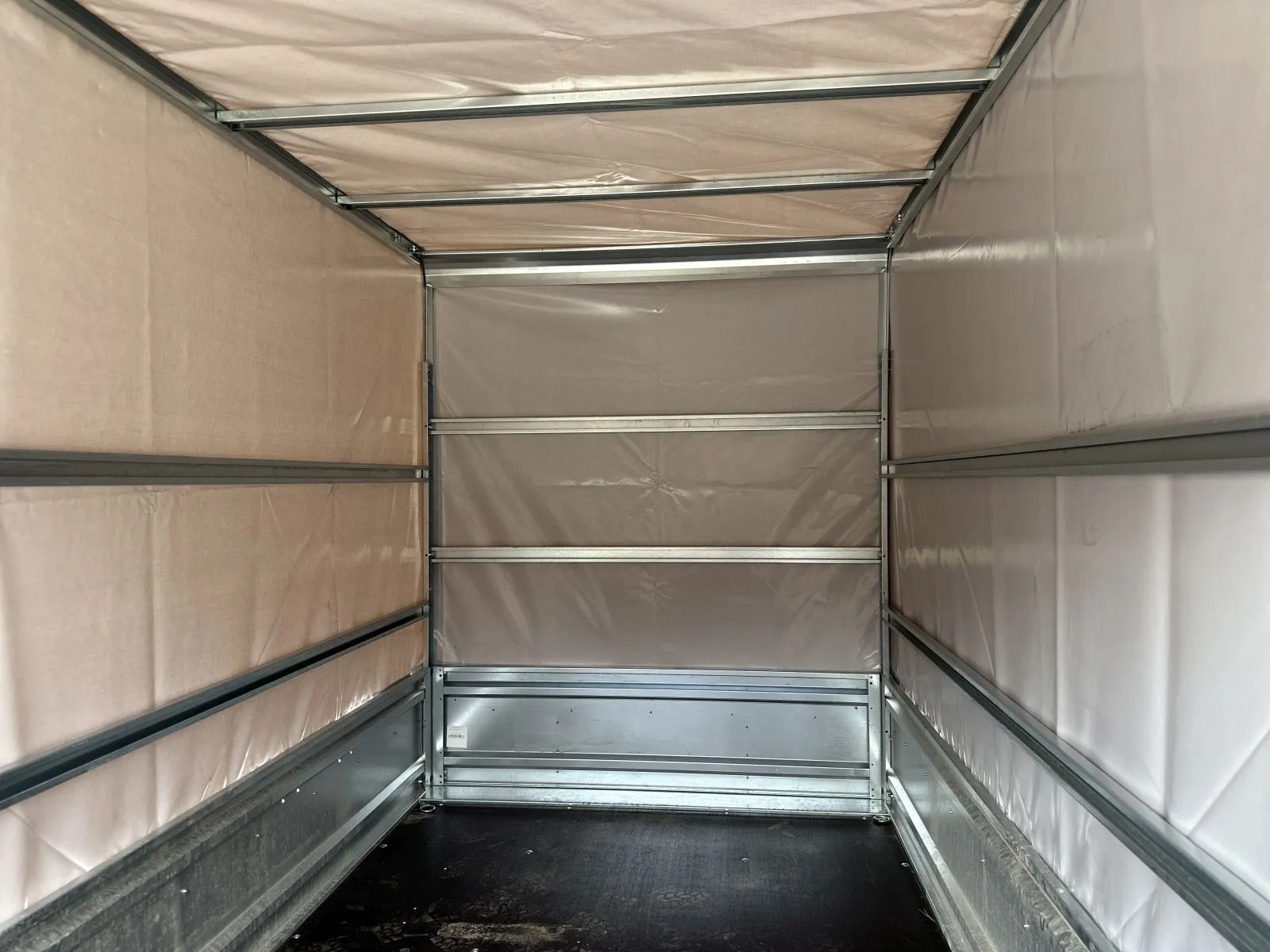 Remorque voiture 300×150 deux essieux avec bâche – Image 8