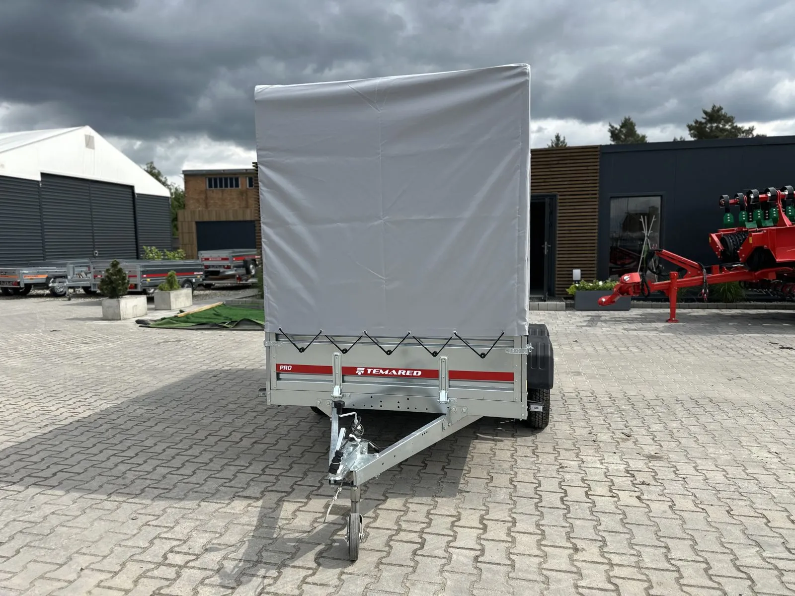 Remorque voiture 300×150 deux essieux avec bâche – Image 11